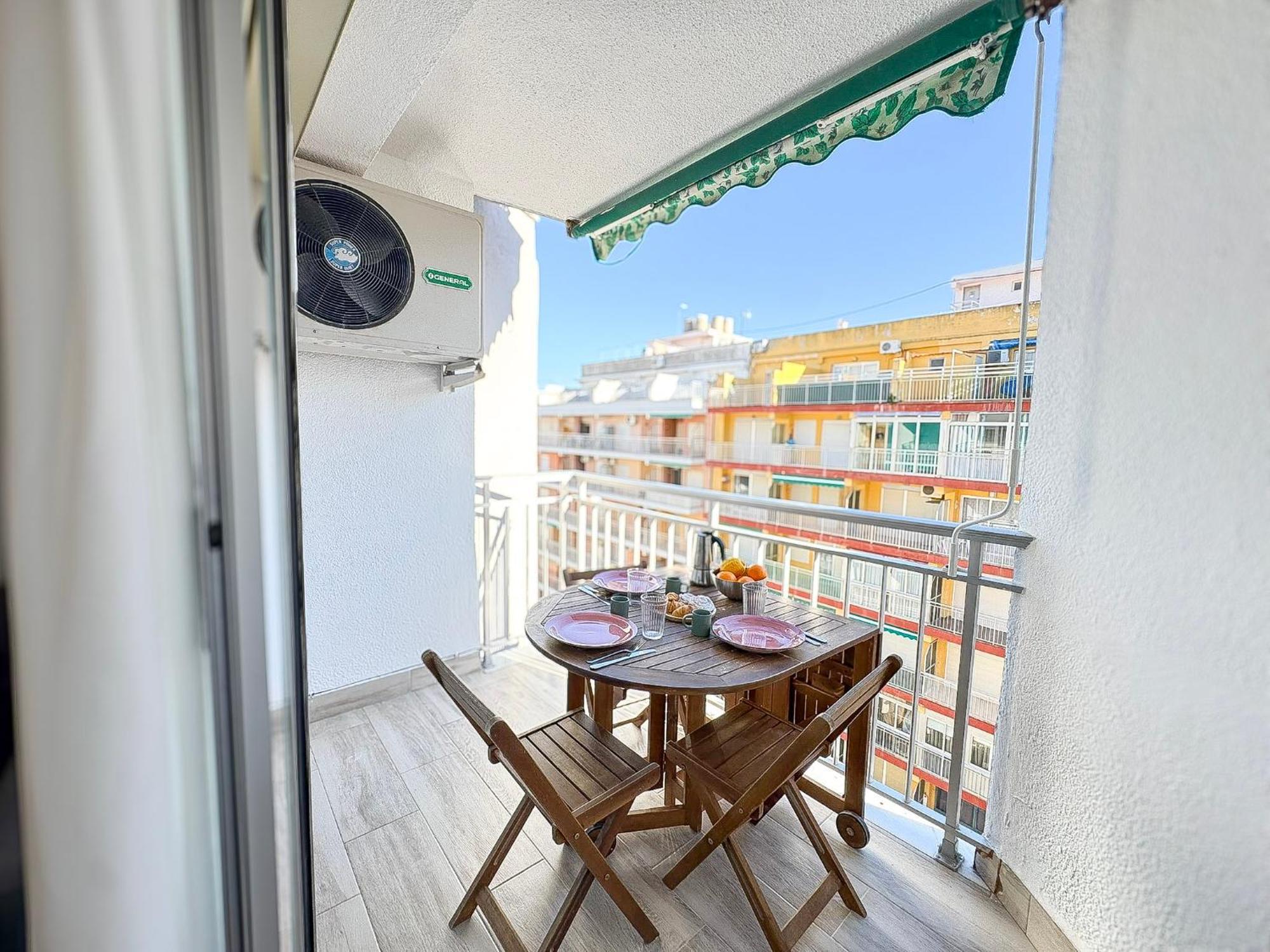 Nuevo, A 60 Metros De La Playa Y Con Vistas Laterales Al Mar Apartment Cullera Exterior foto
